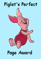 Piglet's Perfect Page Award